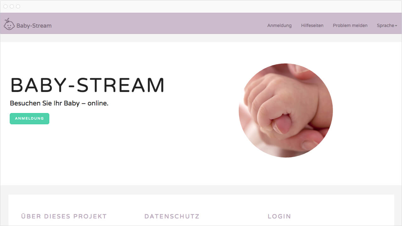 Wiener Krankenanstaltenverbund Baby TV Ansicht Startseite
